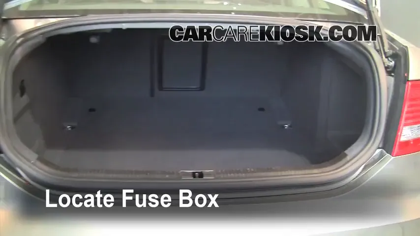2008 Audi A6 3.2L V6 Fusible (moteur) Remplacement